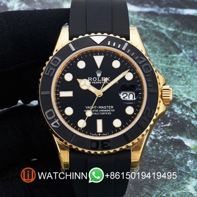 2022 Replica Rolex Watch 5A Quality 3235 Movement 904L Steel 42mm 1:1 Noob Factory 226658 Yacht Master Watch