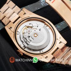 Replica Rolex 5A Quality ETA 2836 Movement 904L Steel 1：1 41mm Noob Factory Day Date Watch