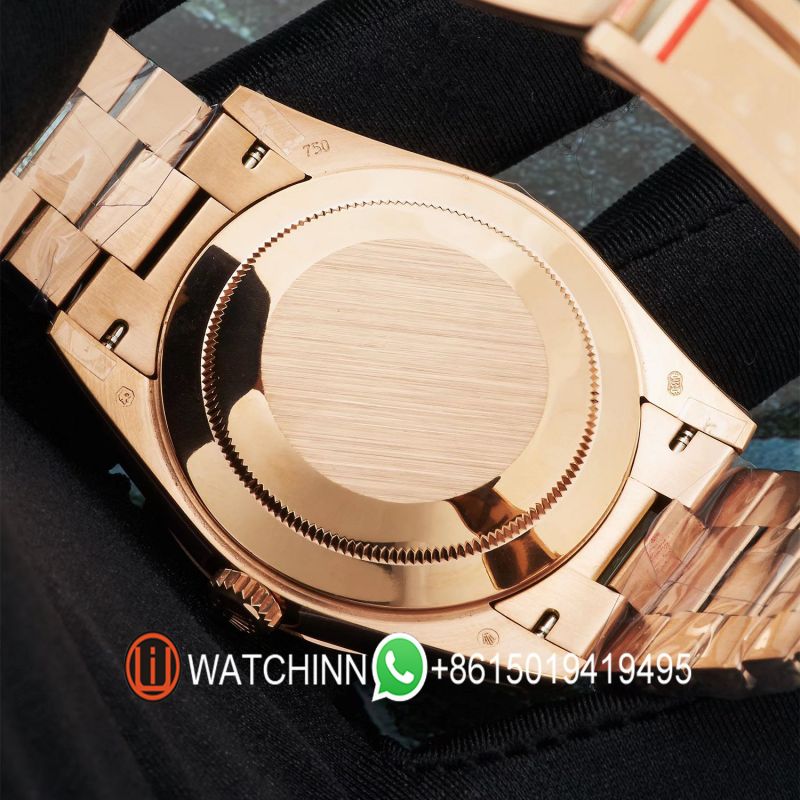 Replica Rolex 5A Quality ETA 2836 Movement 904L Steel 1：1 41mm Noob Factory Day Date Watch