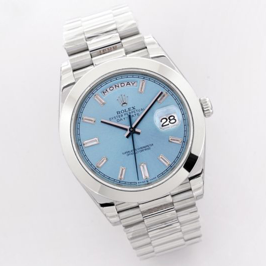 Replica Rolex 5A Quality ETA 2836 Movement 904L Steel 1：1 40mm Noob Factory Day Date Watch