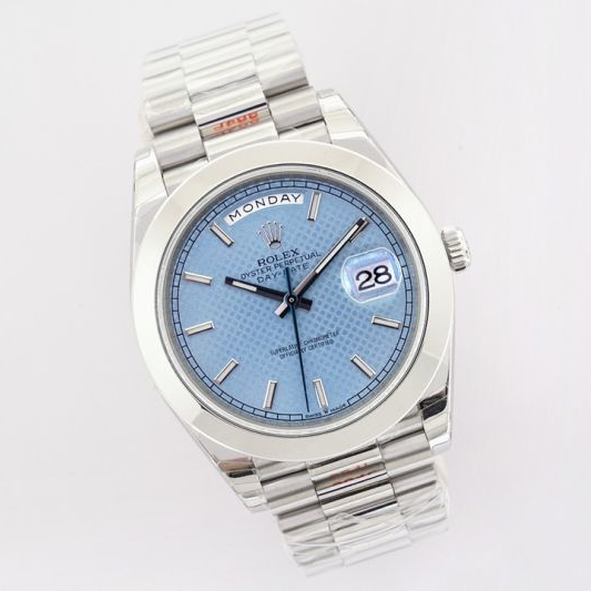 Replica Rolex 5A Quality ETA 2836 Movement 904L Steel 1：1 40mm Noob Factory Day Date Watch