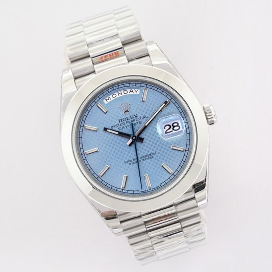 Replica Rolex 5A Quality ETA 2836 Movement 904L Steel 1：1 40mm Noob Factory Day Date Watch