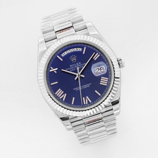 Replica Rolex 5A Quality ETA 2836 Movement 904L Steel 1：1 40mm Noob Factory Day Date Watch