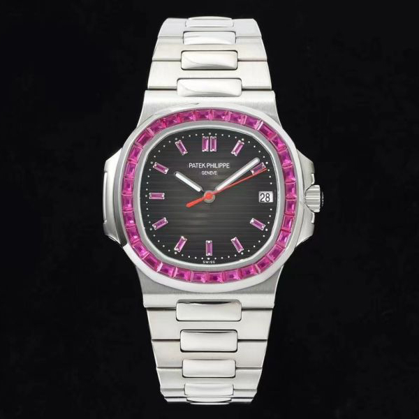 Replica Patek Philippe PP Watch Cal.324 Clone Movement Diamond Best Quality 1：1 42mm Nautilus Watch
