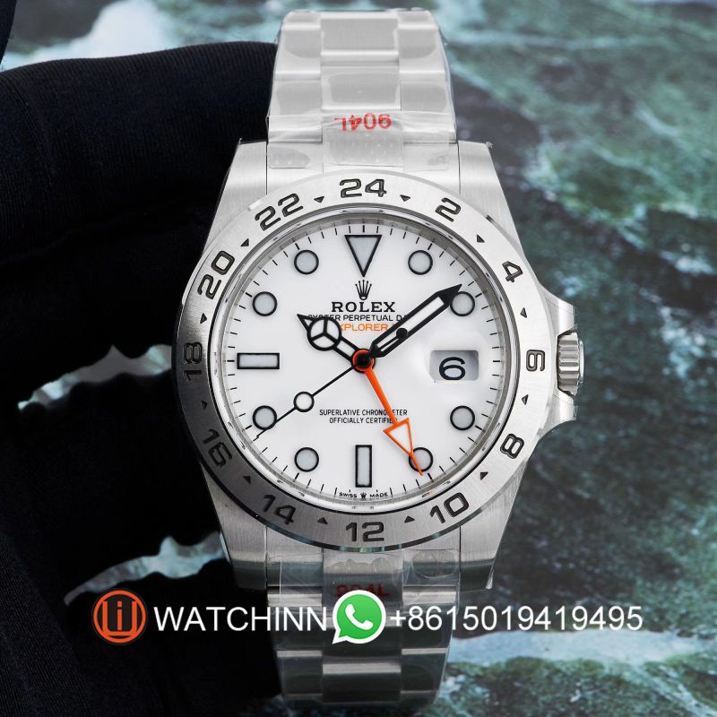 Replica Rolex Watch 5A Quality 3187 Clone Movement 904L Steel 1：1 42mm Noob Factory Explorer Watch