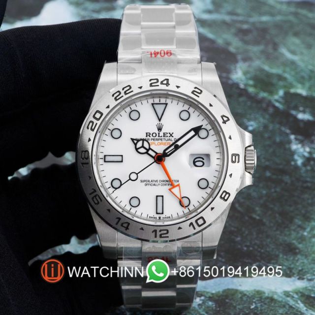 Replica Rolex Watch 5A Quality 3187 Clone Movement 904L Steel 1：1 42mm Noob Factory Explorer Watch