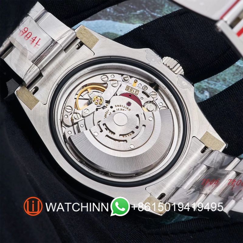 Replica Rolex Watch 5A Quality 3186 Movement Sprite 904L Steel 40mm Clean Factory 126720VTNR Gmt Master Watch