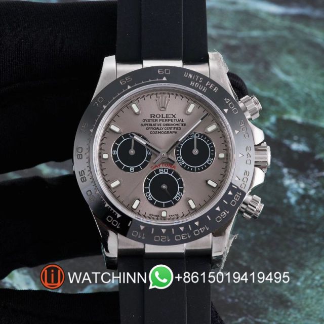 Replica Rolex Watch 5A Quality 7750 Timing Movement 904L Steel 1：1 40mm Noob Factory Daytona Watch