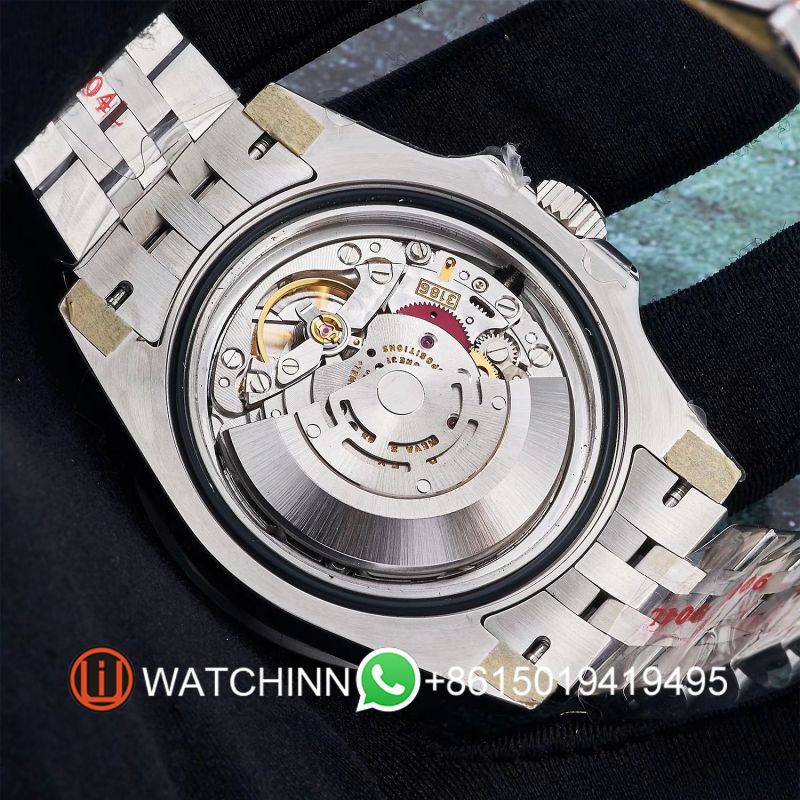 Replica Rolex Watch 5A Quality 3186 Movement Sprite 904L Steel 40mm Clean Factory 126720VTNR Gmt Master Watch