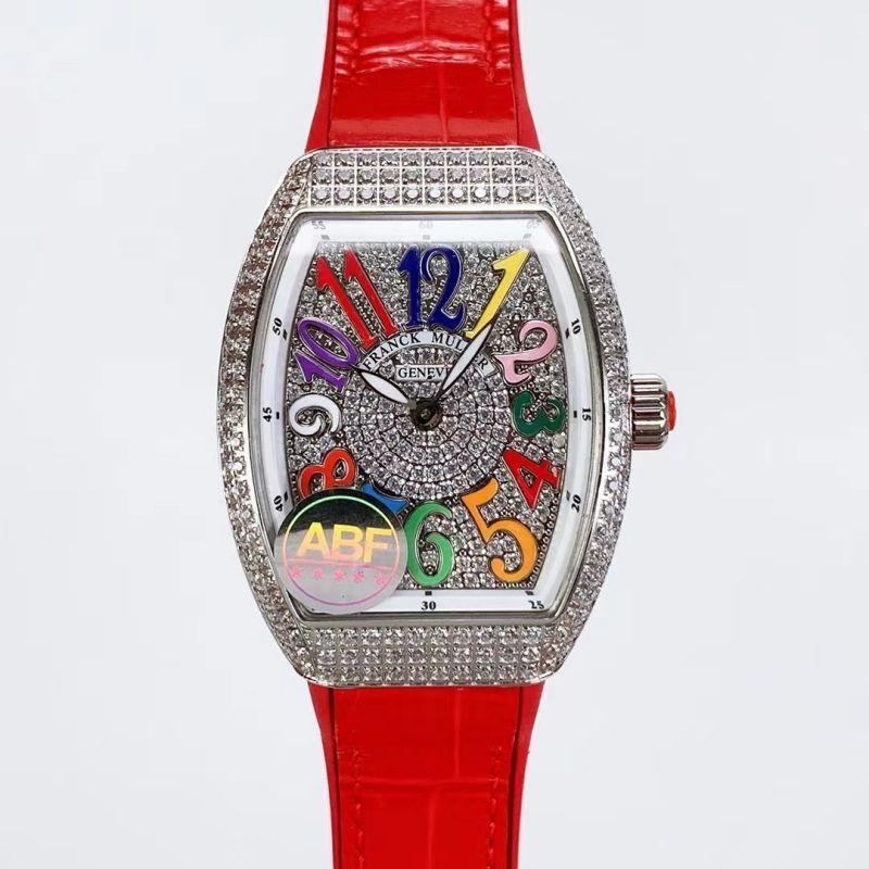 Replica Franck Muller 5A Quality Swiss Quartz Movement Stainless Steel 1：1 32mm Yachting V32 Watch