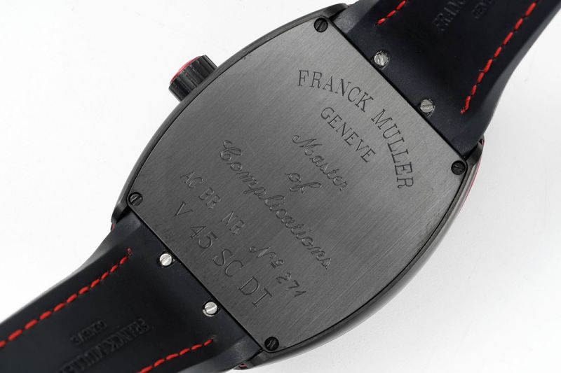 Replica Franck Muller 5A Quality ETA 2824 Movement Stainless Steel 1：1 44*54mm Vanguard Watch