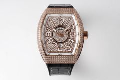 Replica Franck Muller 5A Qualit ETA 2824 Movement Stainless Steel 1：1 44*54mm Yachting V45 Watch
