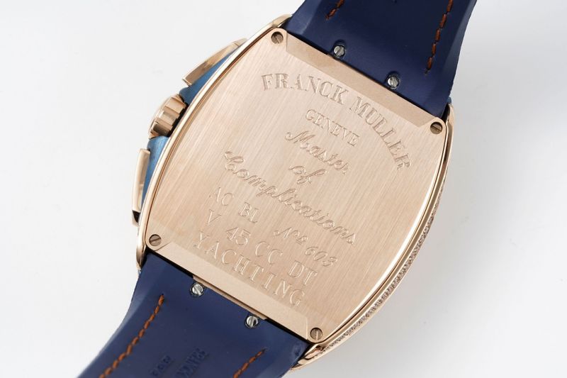 Replica Franck Muller 5A Quality 7750 Timing Movement Stainless Steel 1：1 44*54mm Yachting Watch