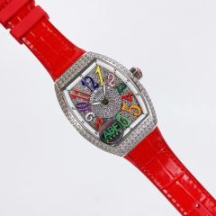 Replica Franck Muller 5A Quality Swiss Quartz Movement Stainless Steel 1：1 32mm Yachting V32 Watch