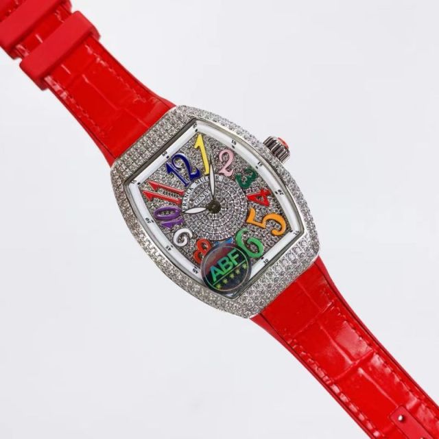 Replica Franck Muller 5A Quality Swiss Quartz Movement Stainless Steel 1：1 32mm Yachting V32 Watch