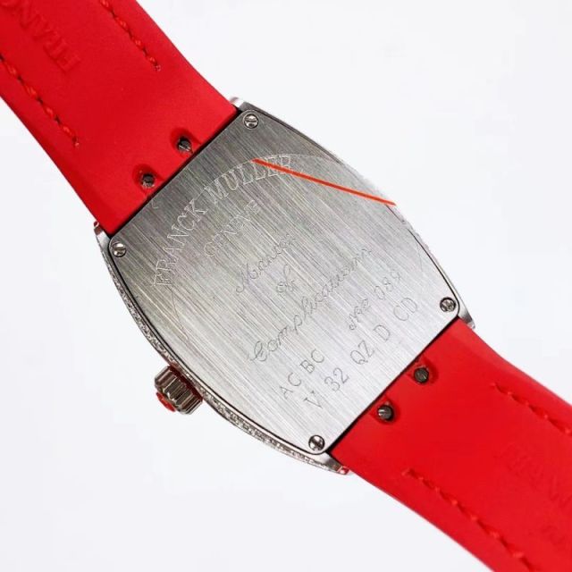 Replica Franck Muller 5A Quality Swiss Quartz Movement Stainless Steel 1：1 32mm Yachting V32 Watch