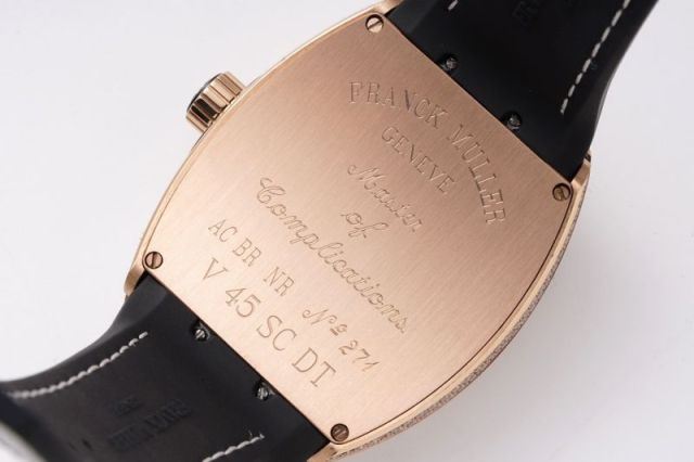 Replica Franck Muller 5A Qualit ETA 2824 Movement Stainless Steel 1：1 44*54mm Yachting V45 Watch