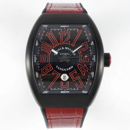 Replica Franck Muller 5A Quality ETA 2824 Movement Stainless Steel 1：1 44*54mm Vanguard Watch