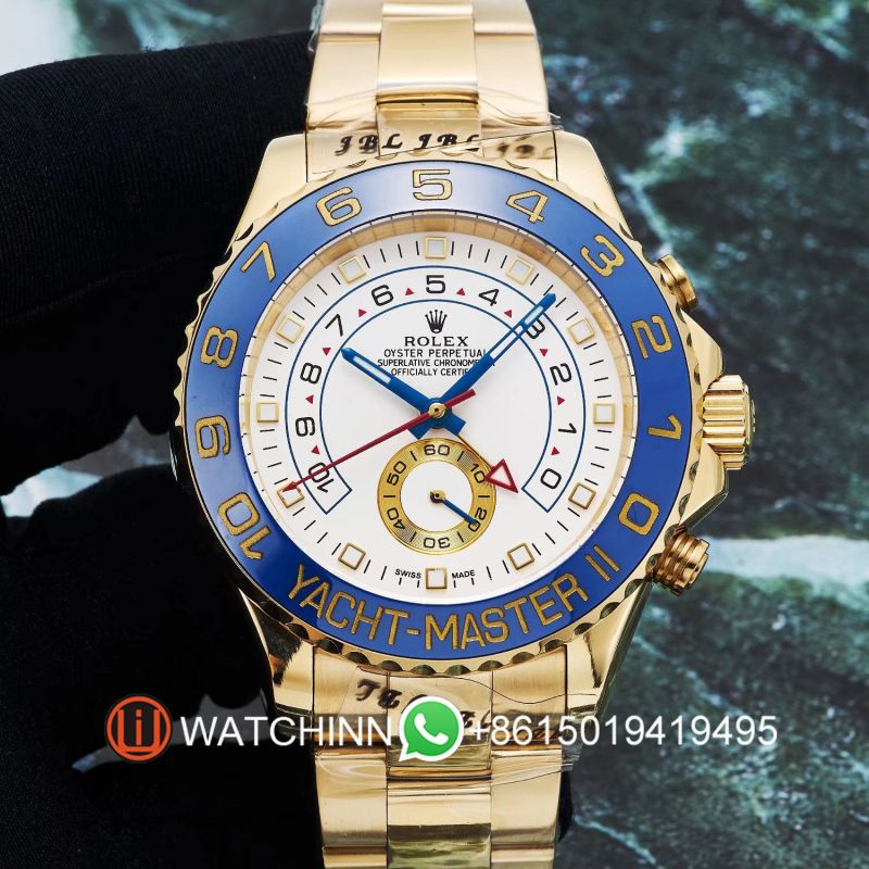 Replica Rolex Watch 3A Quality 2813 Movement Full Function 316L Steel 43mm Yacht Master Watch