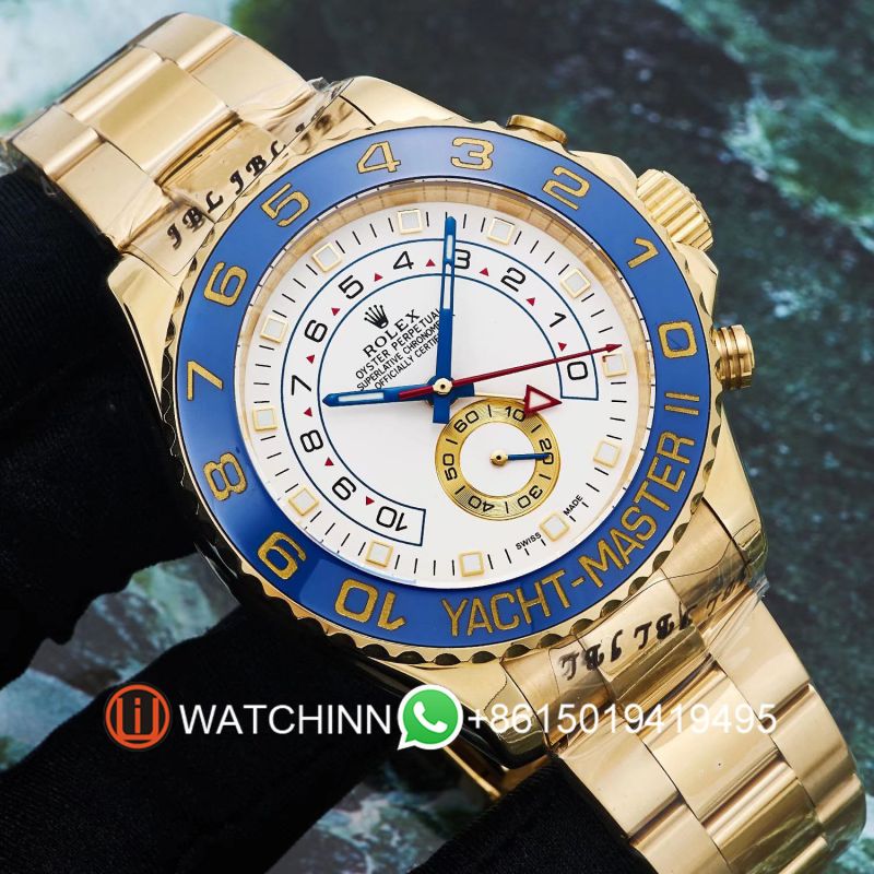 Replica Rolex Watch 3A Quality 2813 Movement Full Function 316L Steel 43mm Yacht Master Watch