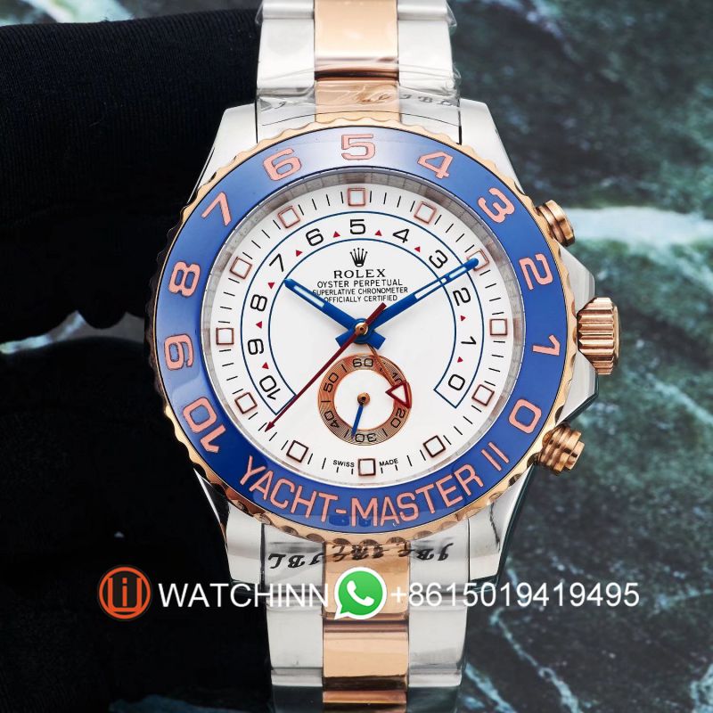 Replica Rolex Watch 3A Quality 2813 Movement Full Function 316L Steel 43mm Yacht Master Watch