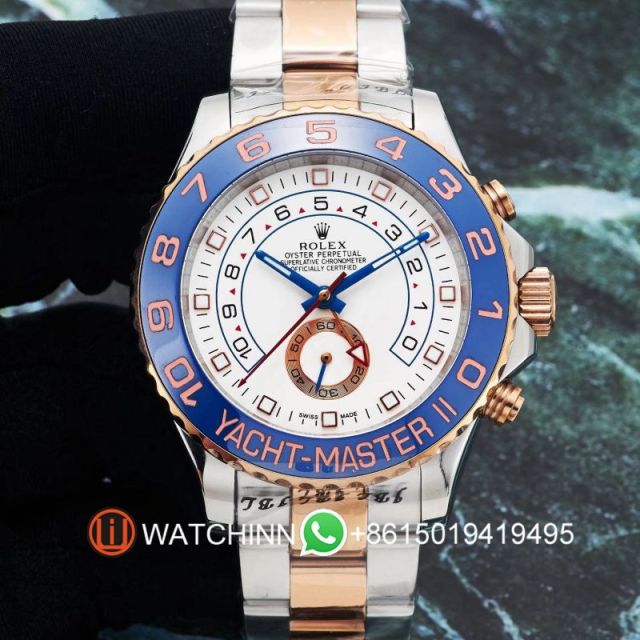 Replica Rolex Watch 3A Quality 2813 Movement Full Function 316L Steel 43mm Yacht Master Watch