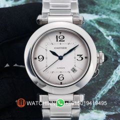 Replica Cartier Watch 5A Quality Miyota Movement 1:1 Stainless Steel 41mm Pasha Watch