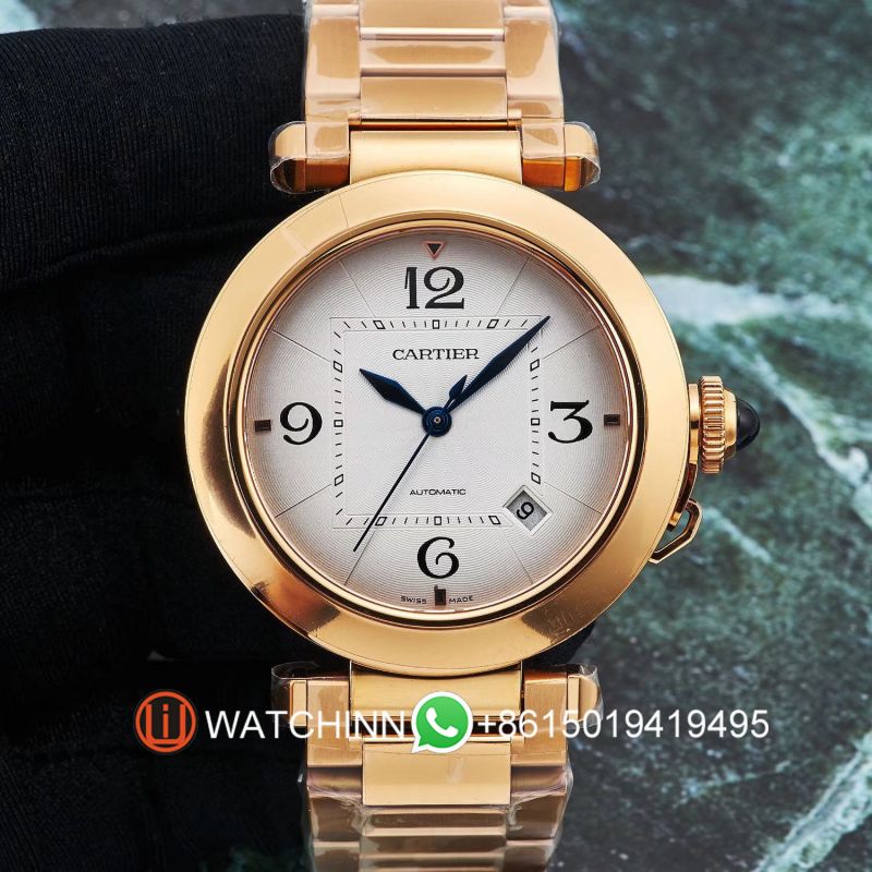 Replica Cartier Watch 5A Quality Miyota Movement 1:1 Stainless Steel 41mm Pasha Watch