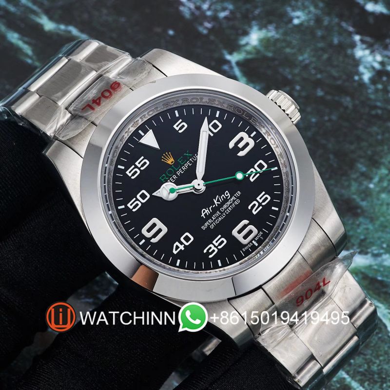 Replica Rolex Watch 3A Quality 2813 Movement 316L Steel 41mm AAA Factory Milgauss Watch