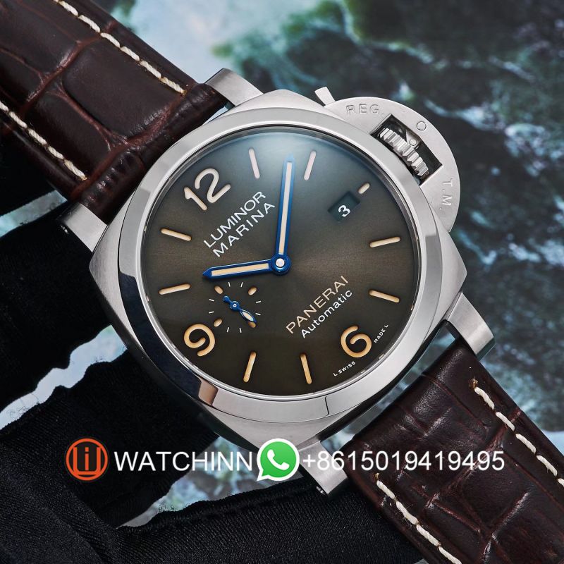 Replica Panerai Watch 5A Quality P9010 Movement Steel Case 44mm Noob Factory Luminor Watch PAM1116