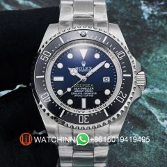 Replica Rolex Watch 3A Quality 2813 Movement 316L Steel 43mm Deepsea D-Blue Watch