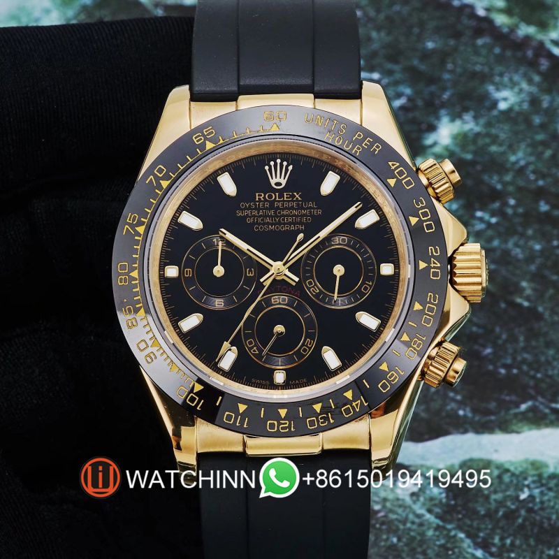 Replica Rolex Watch 3A Quality 2813 Full Function Movement 316L Steel 40mm AAA Factory Daytona Watch