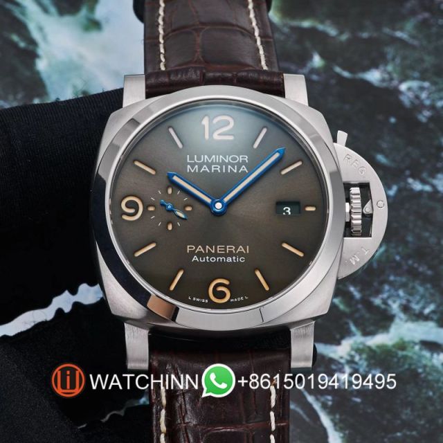 Replica Panerai Watch 5A Quality P9010 Movement Steel Case 44mm Noob Factory Luminor Watch PAM1116