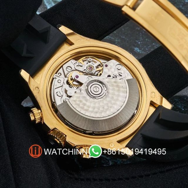 Replica Rolex Watch 5A Quality 7750 Timing Movement 904L Steel 1：1 40mm Noob Factory Daytona Watch