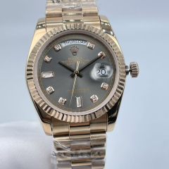 Replica Rolex Watch 3A Quality 2813 Movement 316L Steel AAA Factory 36mm Day date Watch