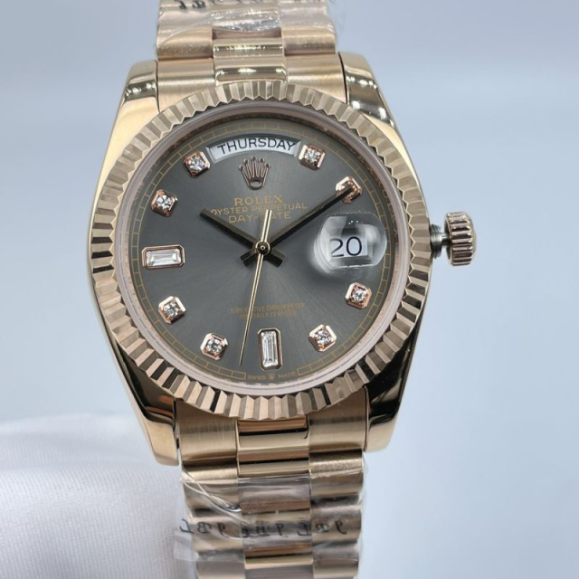 Replica Rolex Watch 3A Quality 2813 Movement 316L Steel AAA Factory 36mm Day date Watch
