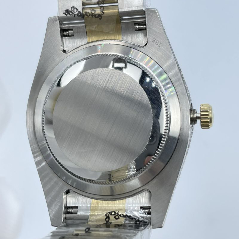 Replica Rolex Watch 3A Quality 2813 Movement 316L Steel Full Diamond 42mm Sky Dweller Watch