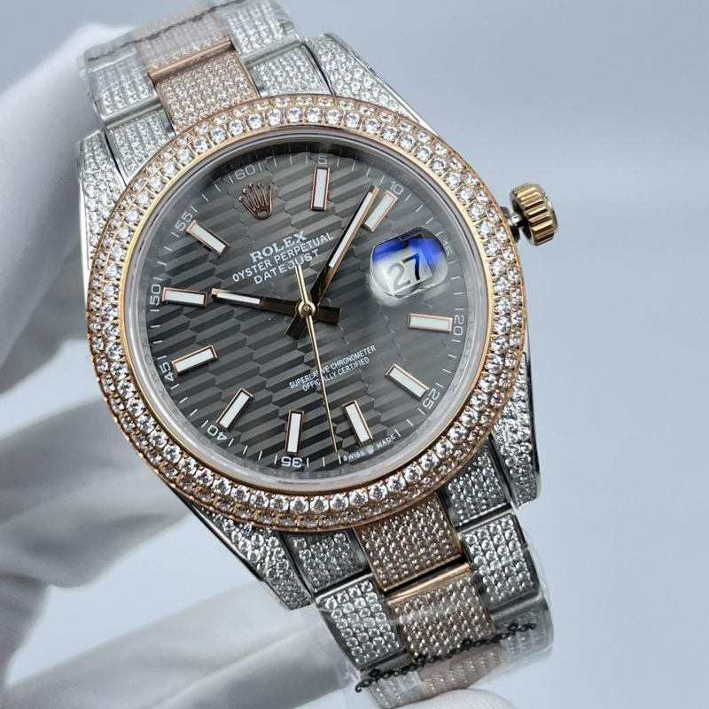 Replica Rolex Watch 3A Quality 2813 Movement 316L Steel AAA Factory 41mm Datejust Watch