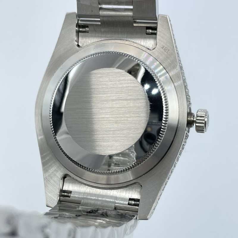 Replica Rolex Watch 3A Quality 2813 Movement 316L Steel Full Diamond 42mm Sky Dweller Watch
