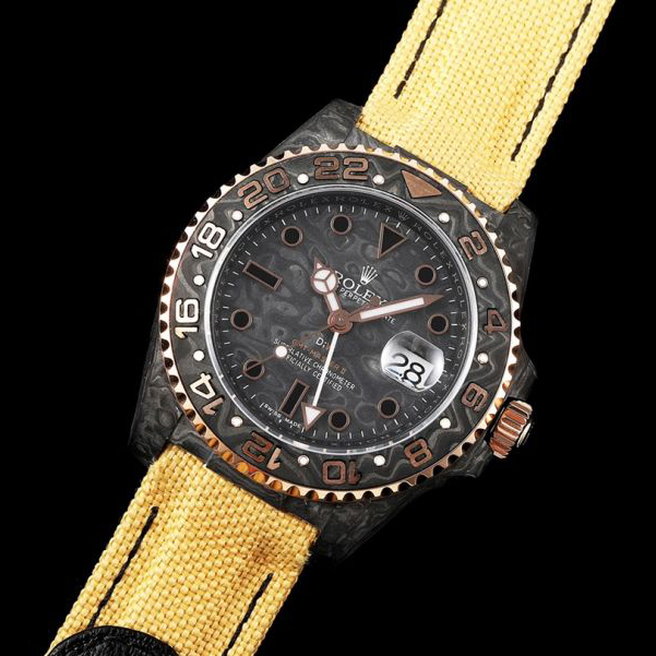 Replica Rolex Watch 5A Quality 3186 Movement Carbon Fibre 40mm DIW Factory Gmt Master Watch