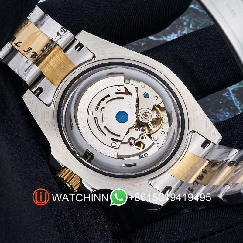 Replica Rolex Watch 3A Quality 2813 Movement 316L Steel Full Gold 40mm Gmt Master Watch