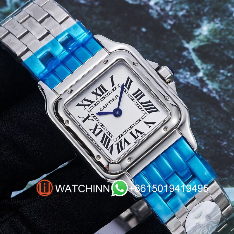 Replica Cartier Watch 3A Quality Swiss Quartz Movement 316L Steel 27*37mm PANTHERE DE CARTIER Watch