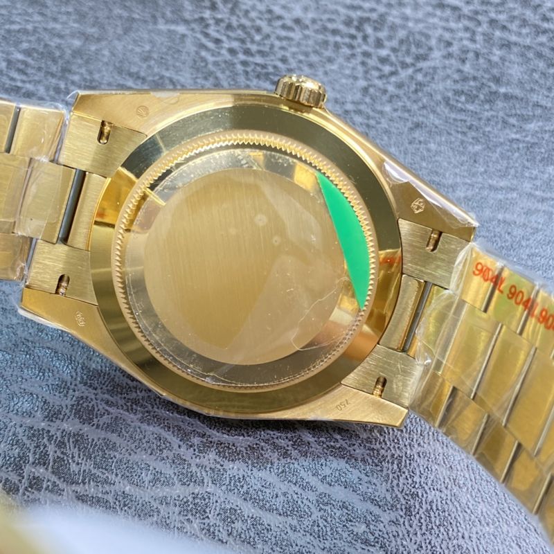 Replica Rolex 5A Quality ETA 2836 Movement 904L Steel 1：1 40mm Noob Factory Day Date Watch