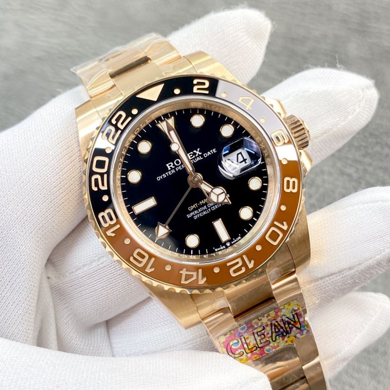 2022 Replica Rolex Watch 3186 Movement 904L Steel 40mm 1:1 Clean Factory GMT Master Watch