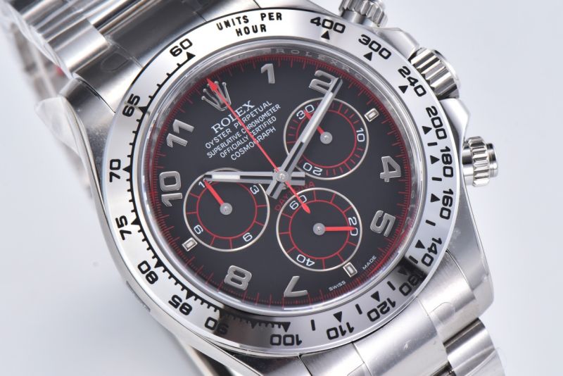 Replica Rolex Watch 5A Quality 4130 Timing Movement 904L Steel 1：1 40mm Clean Factory 12.4mm Thickness Daytona Watch