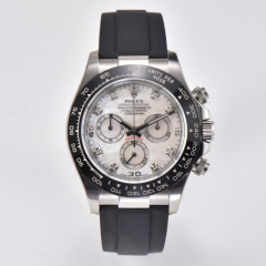 Replica Rolex Watch 5A Quality 4130 Timing Movement 904L Steel 1：1 40mm Clean Factory 12.4mm Thickness Daytona Watch