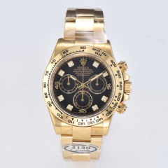 Replica Rolex Watch 5A Quality 4130 Timing Movement 904L Steel 1：1 40mm Clean Factory 12.4mm Thickness Daytona Watch