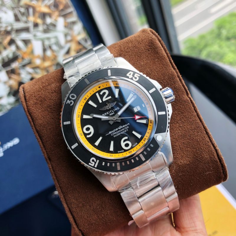 Replica Breitling 5A Quality 2824 Movement Stainless Steel Waterproof 1：1 42mm SUPEROCEAN Watch