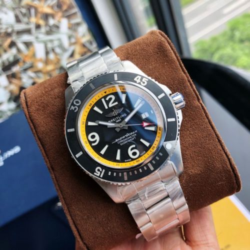 Replica Breitling 5A Quality 2824 Movement Stainless Steel Waterproof 1：1 42mm SUPEROCEAN Watch