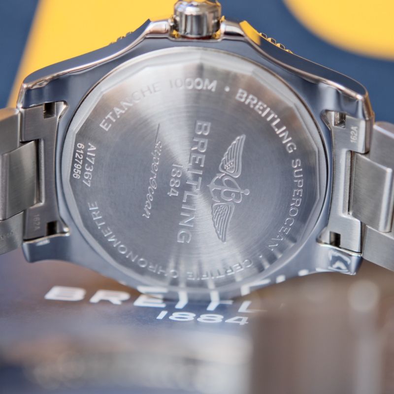 Replica Breitling 5A Quality 2824 Movement Stainless Steel Waterproof 1：1 42mm SUPEROCEAN Watch